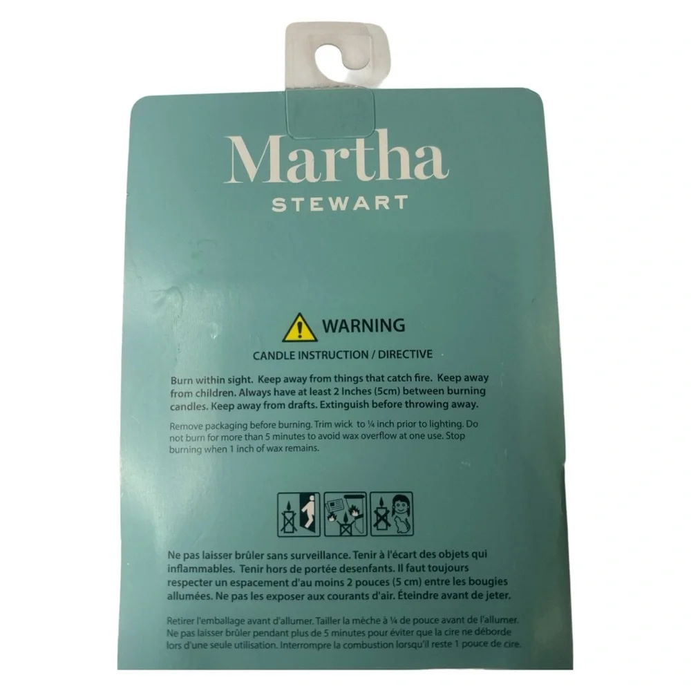 Martha Stewart Colorful Confetti Number 8 Candle
